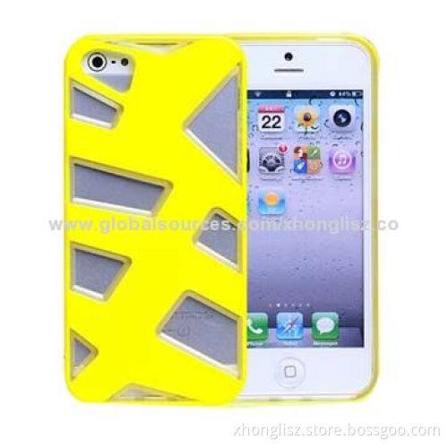 Candy Color TPU Combine with PC Design Cases for iPhone, OEM and ODM Orders Welcomed